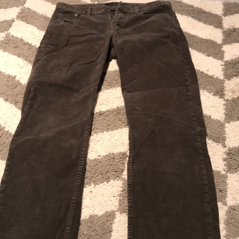 Calvin Klein Green Corduroys, good condition